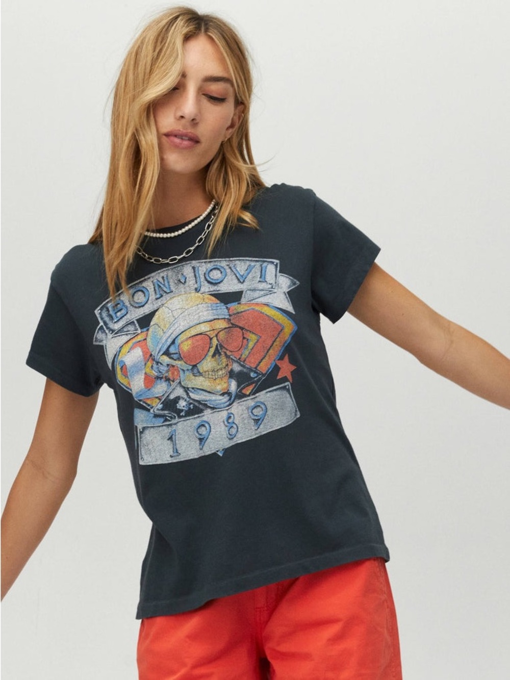 DAYDREAMER Bon Jovi 1989 Tour Tee Size Medium